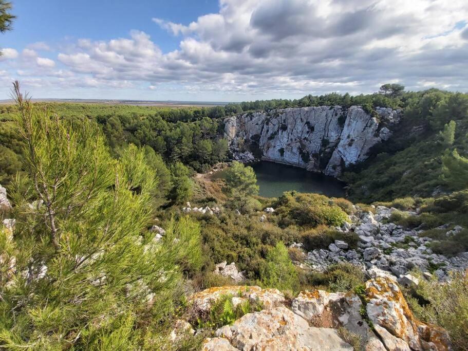T2 Cosy A La Plage, Terrasse Vue Sur Mer Et Parking Privatif Narbonne Bagian luar foto